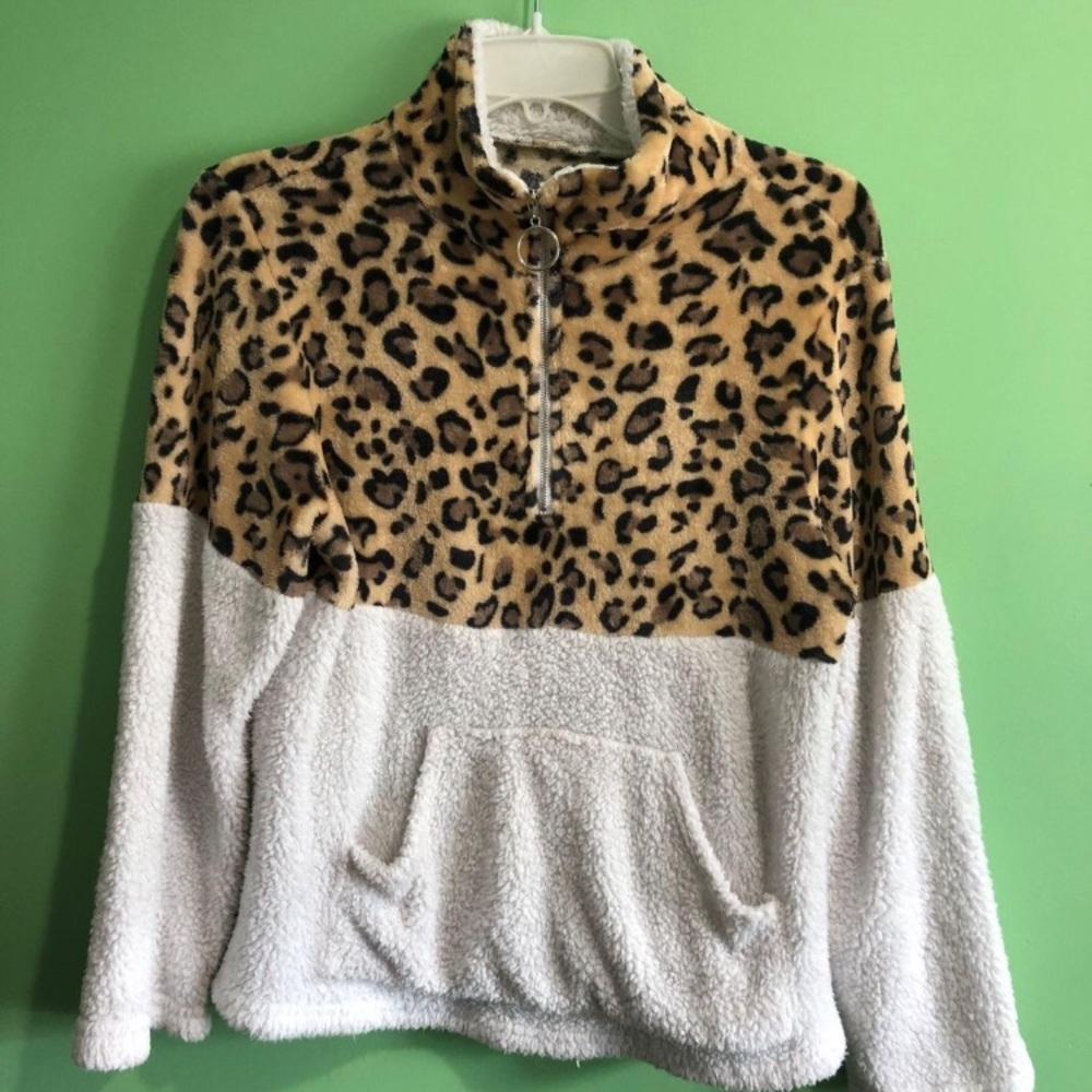 SHEIN quarter zip